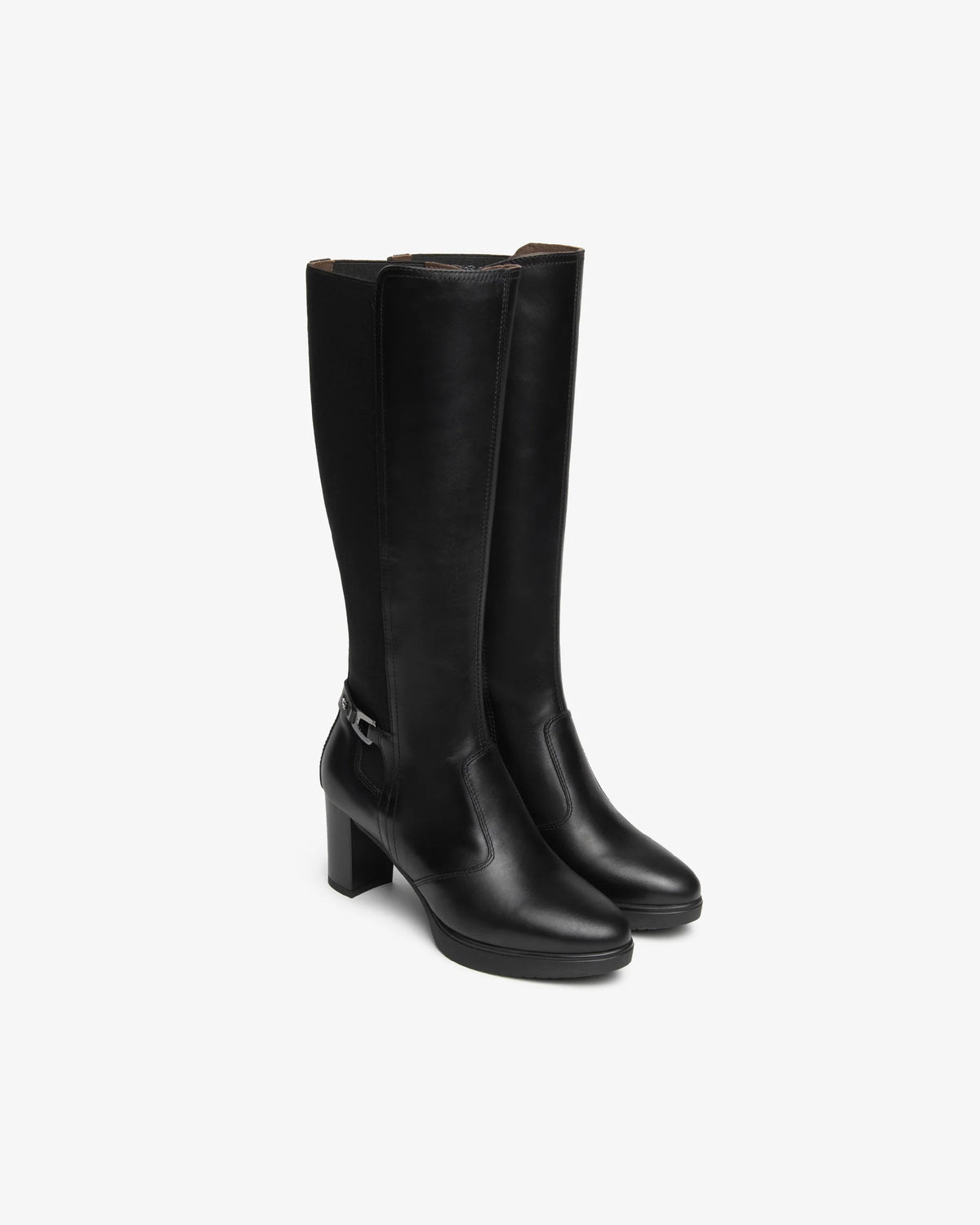 Nero Giardini I617940D Stivali da donna in pelle e tessuto