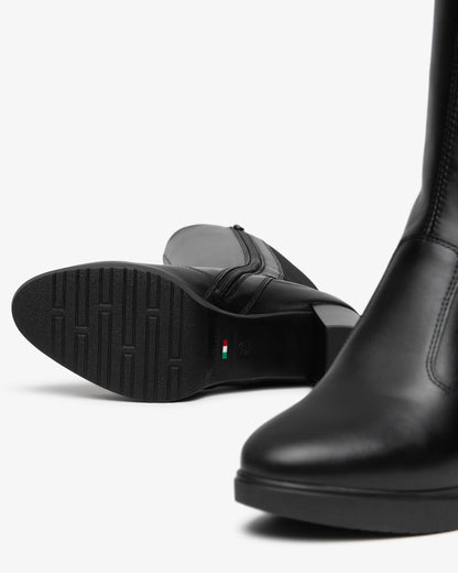 Nero Giardini I617940D Stivali da donna in pelle e tessuto