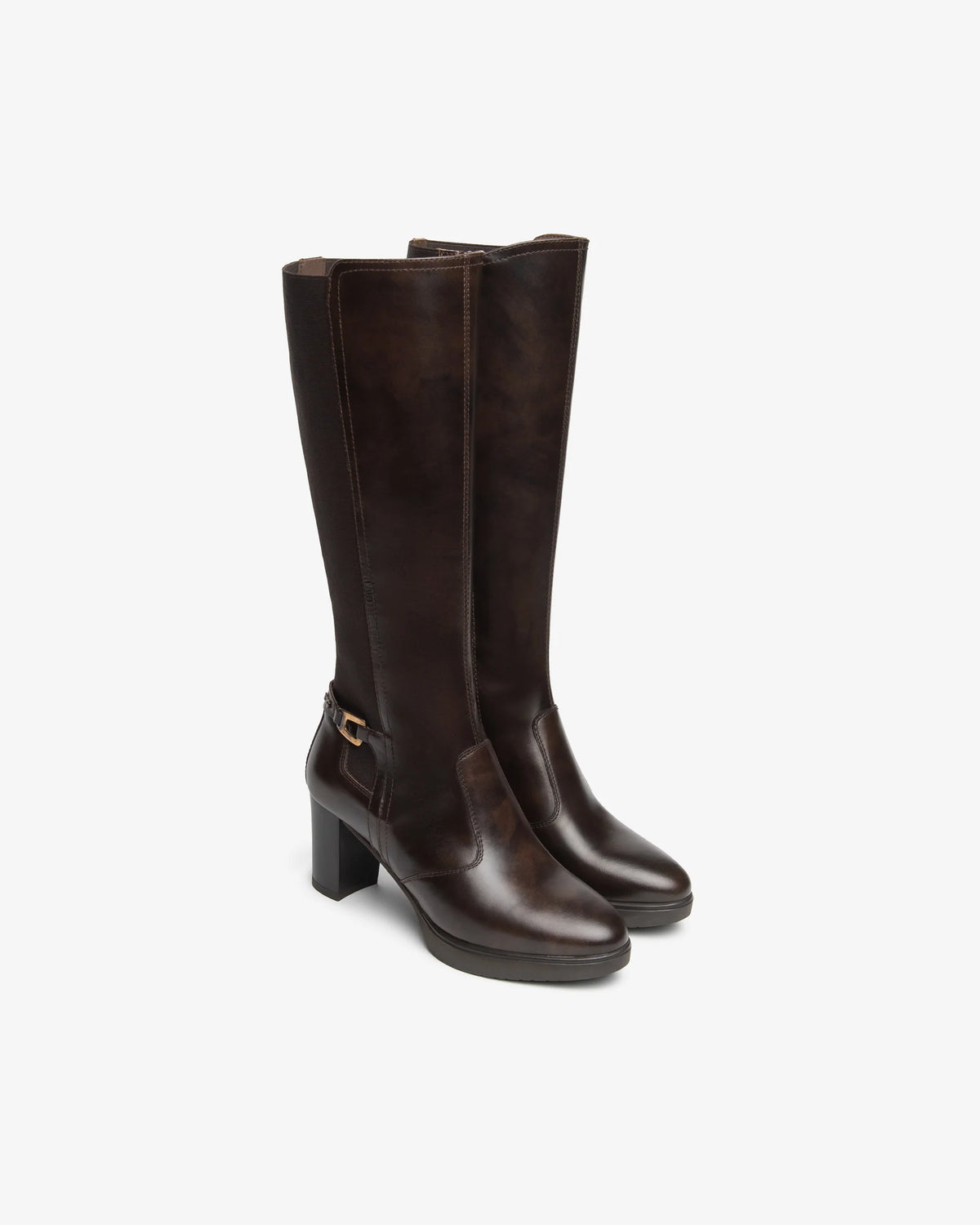 Nero Giardini I617941D Stivali da donna in pelle e tessuto