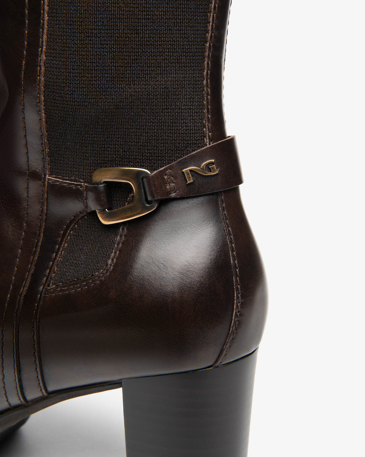 Nero Giardini I617941D Stivali da donna in pelle e tessuto