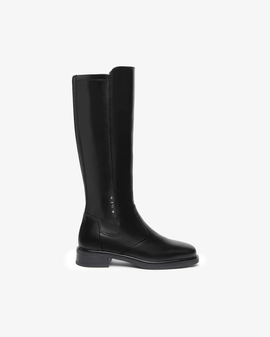 Nero Giardini I617969D Stivali da donna in pelle e tessuto tecnico