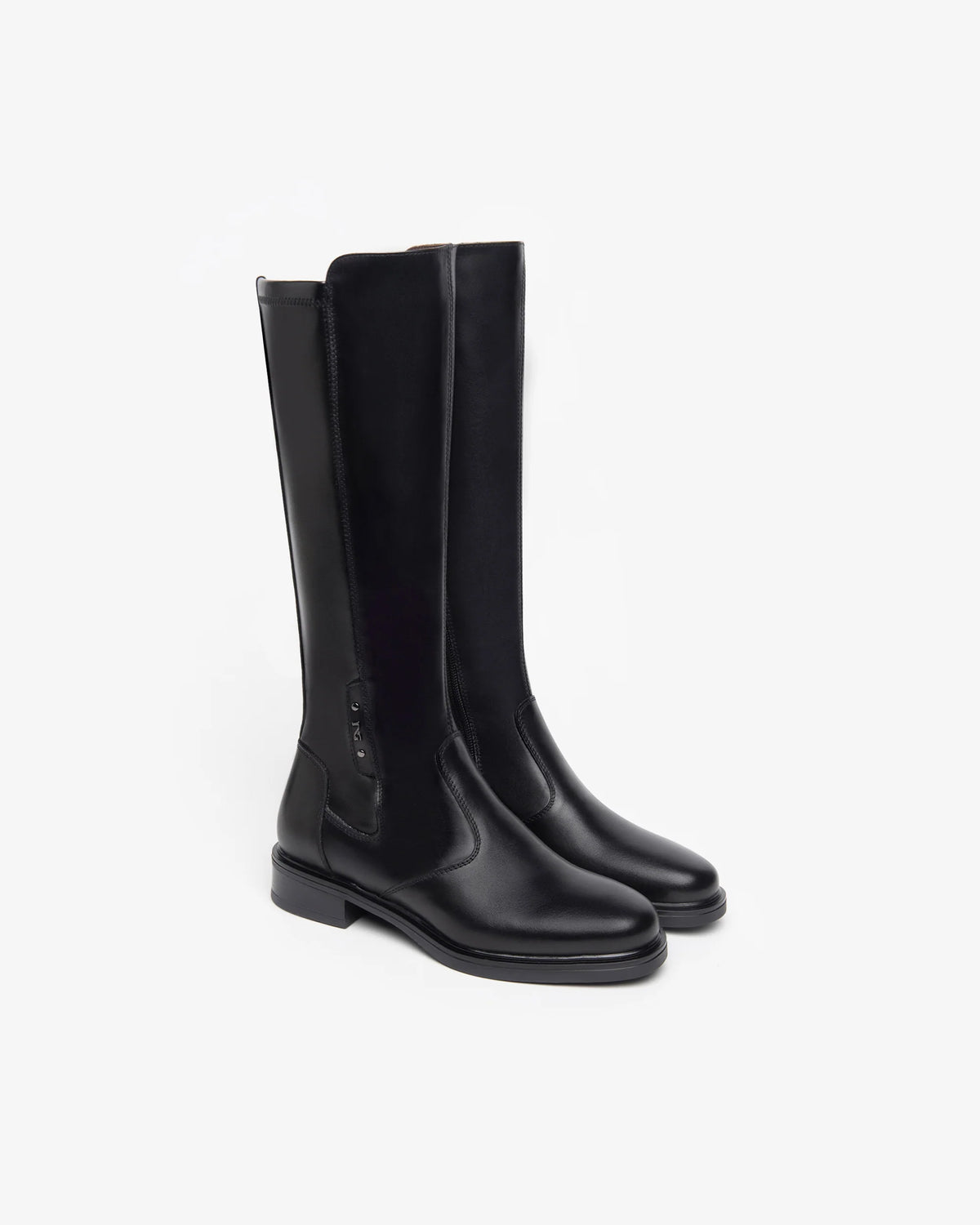 Nero Giardini I617969D Stivali da donna in pelle e tessuto tecnico