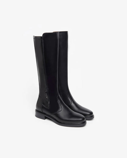 Nero Giardini I617969D Stivali da donna in pelle e tessuto tecnico