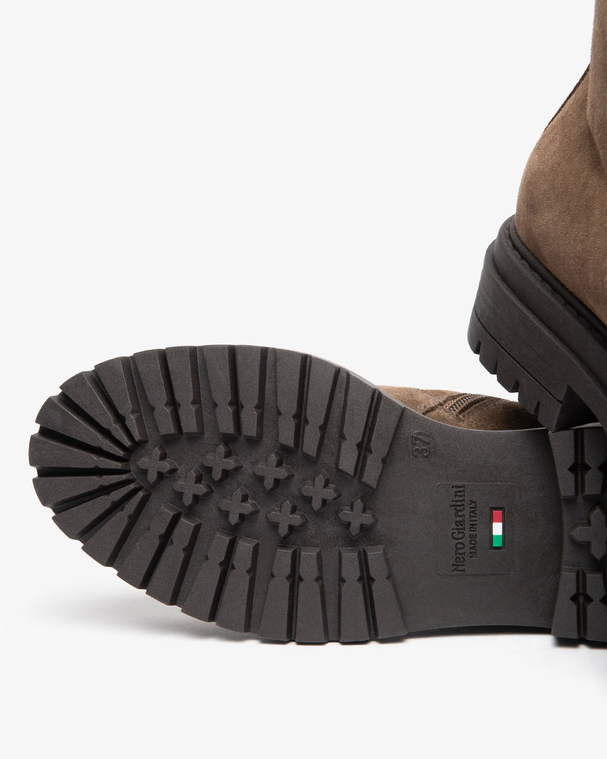 Nero Giardini I618021D Stivaletti Chelsea da donna in camoscio