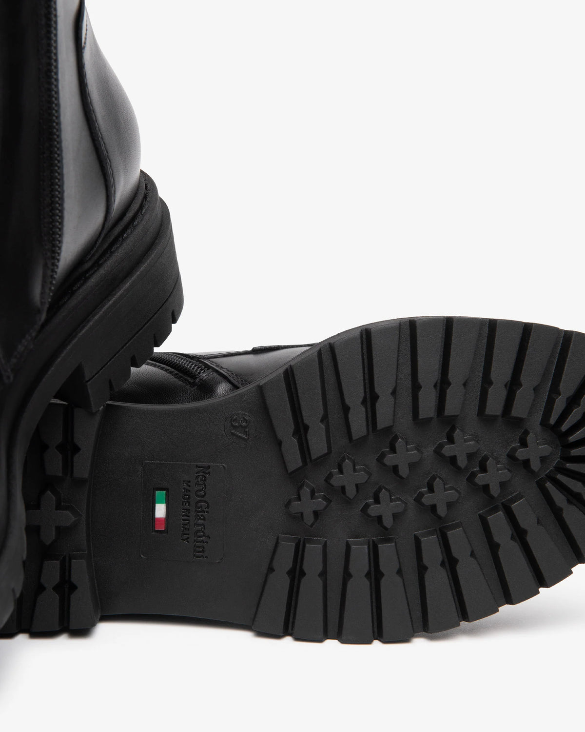 Nero Giardini I618023D Anfibi in pelle da donna