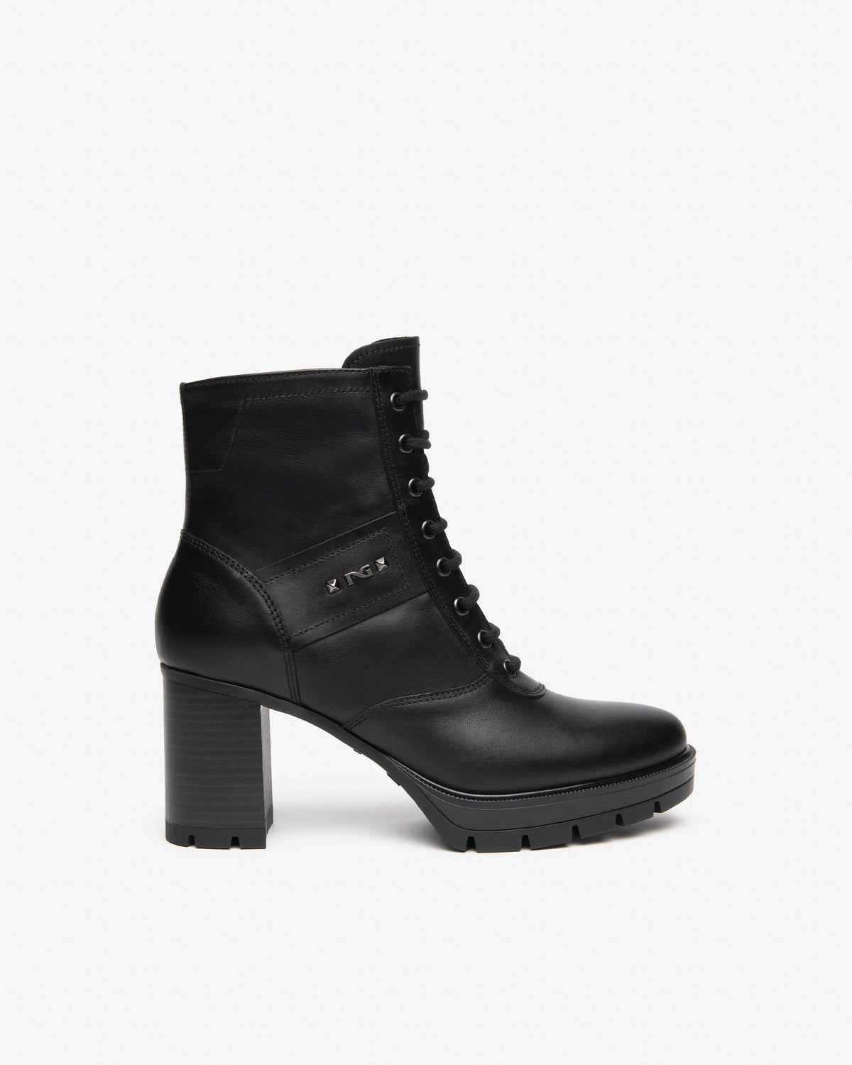 Nero Giardini I618040D Anfibi in pelle da donna