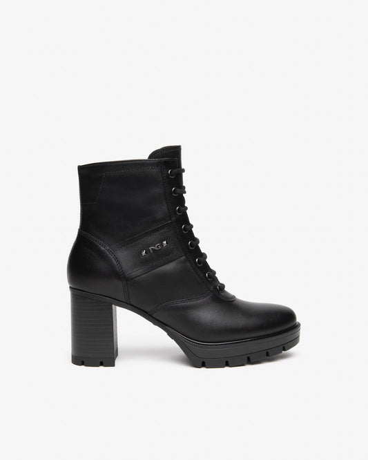 Nero Giardini I618040D Anfibi in pelle da donna