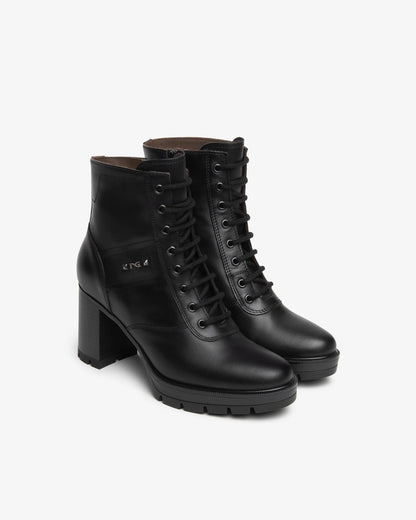 Nero Giardini I618040D Anfibi in pelle da donna