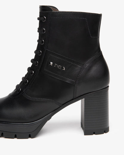 Nero Giardini I618040D Anfibi in pelle da donna