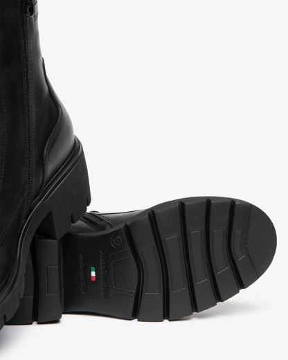 Nero Giardini I618050D Anfibi in pelle da donna