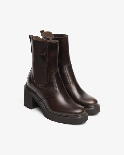 Nero Giardini I618081D Stivali Chelsea da donna in pelle
