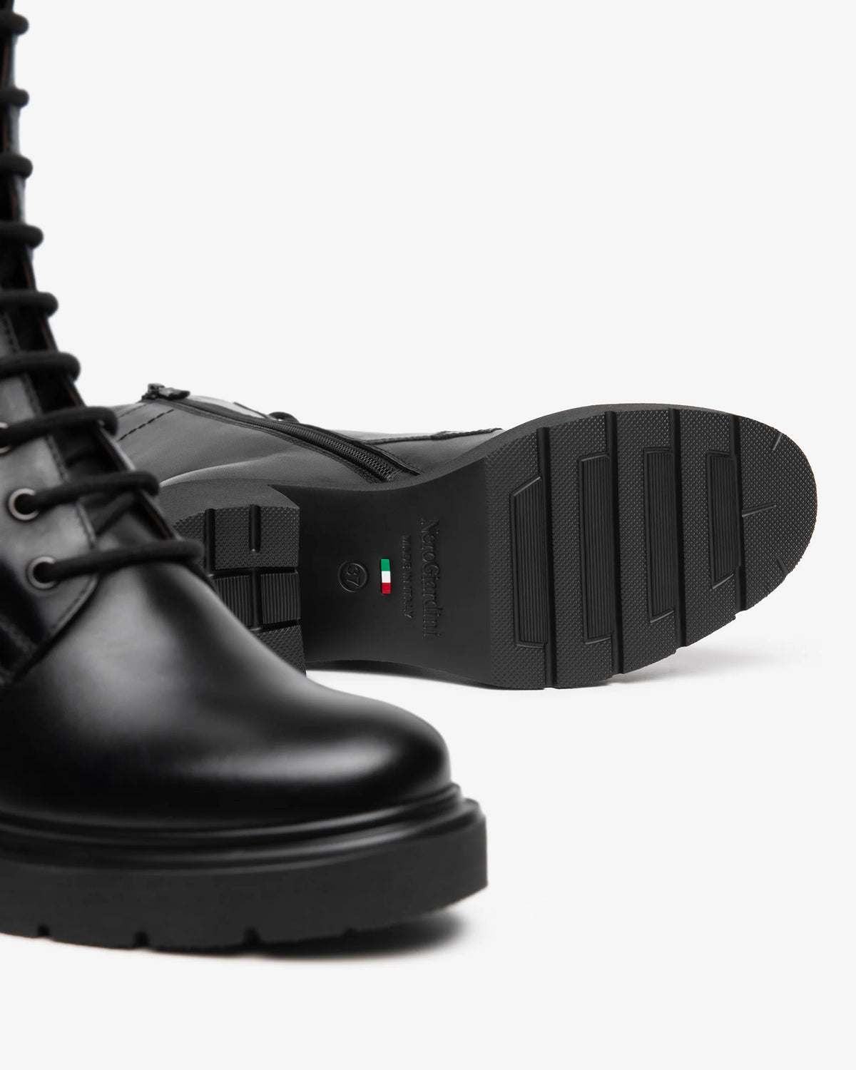 Nero Giardini I618083D Anfibi in pelle da donna