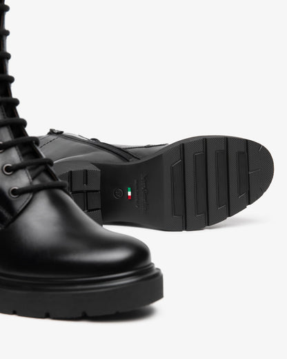 Nero Giardini I618083D Anfibi in pelle da donna