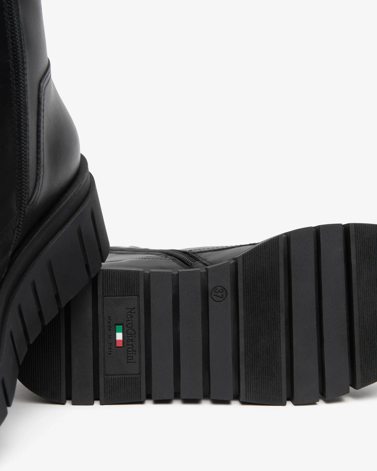 Nero Giardini I618103D Anfibi in pelle da donna