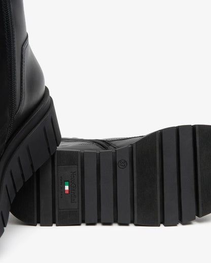 Nero Giardini I618103D Anfibi in pelle da donna