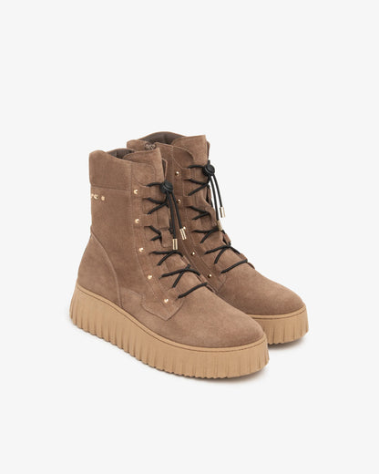 Nero Giardini I618124D Stivaletti da donna in camoscio