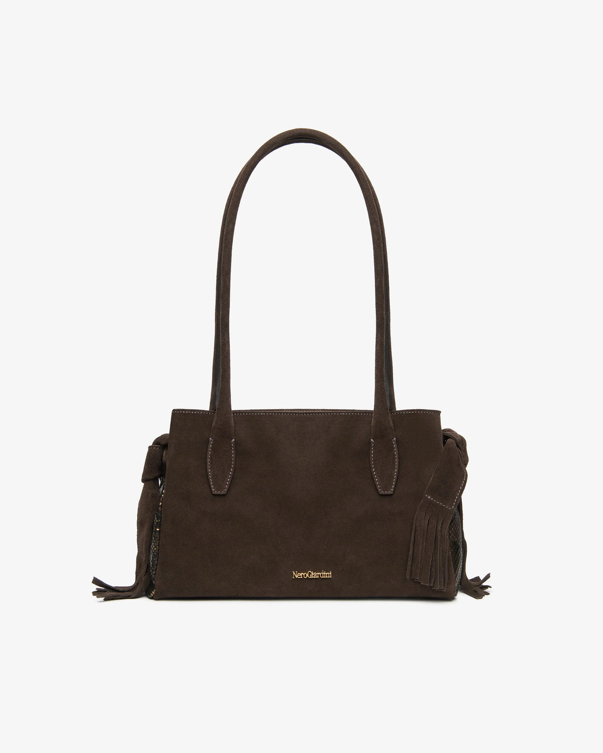 Nero Giardini I644383D Borsa bauletto da donna in pelle