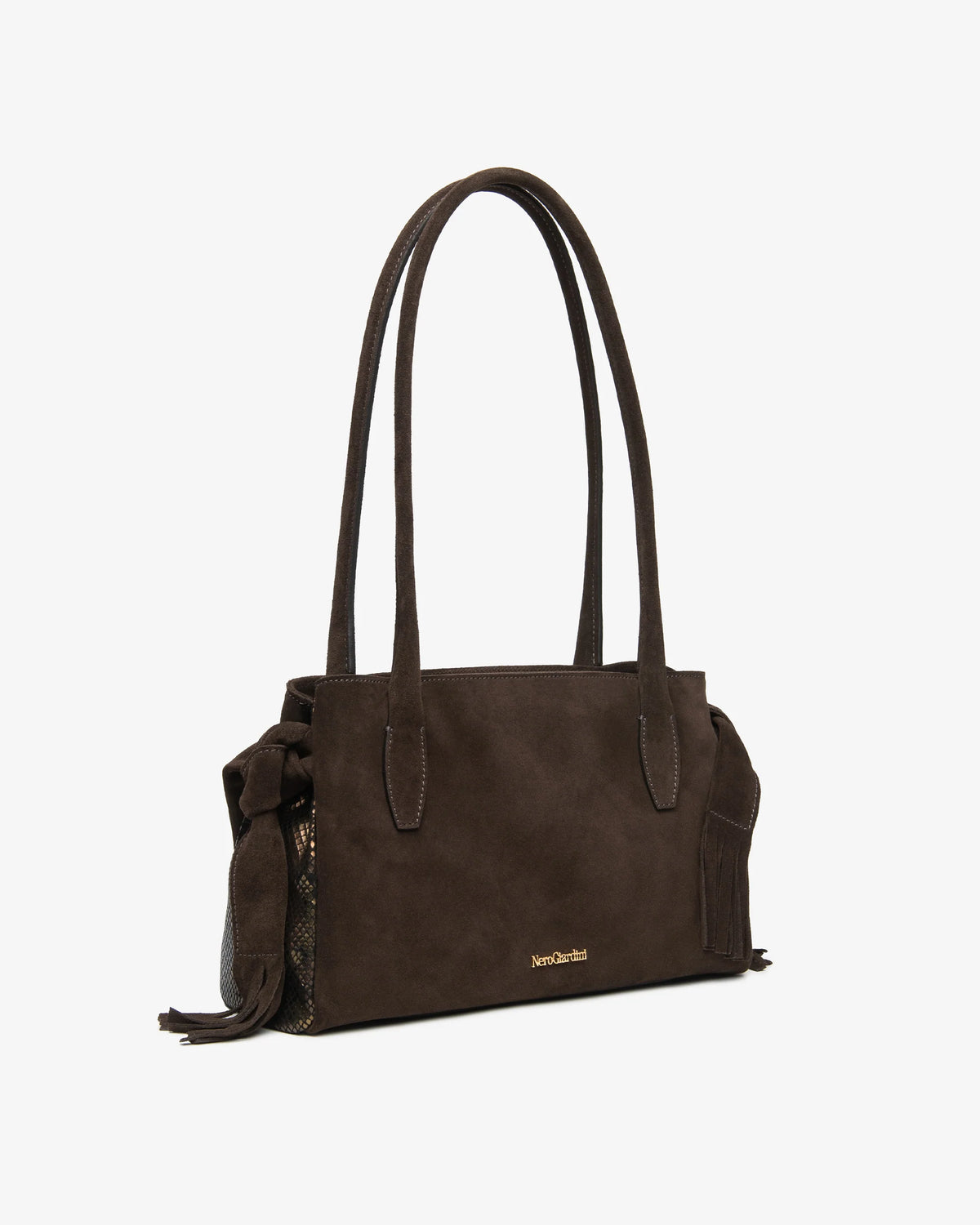 Nero Giardini I644383D Borsa bauletto da donna in pelle