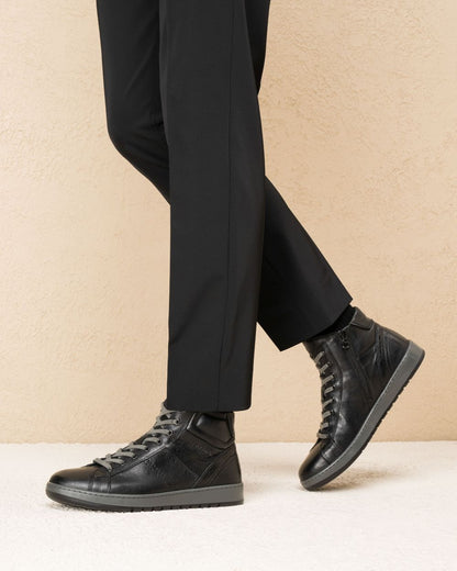 Nero Giardini I500940U Sneakers Alta Uomo in Pelle