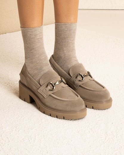 Nero Giardini I513984D Mocassini Donna in Suede