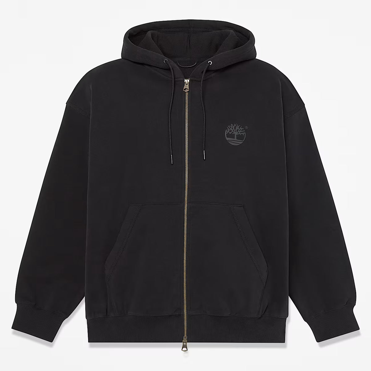 Timberland 0YHB0 Felpa con Cappuccio e Zip Intera Iconic da Uomo