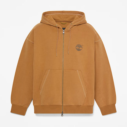 Timberland 0YHB0 Felpa con Cappuccio e Zip Intera Iconic da Uomo