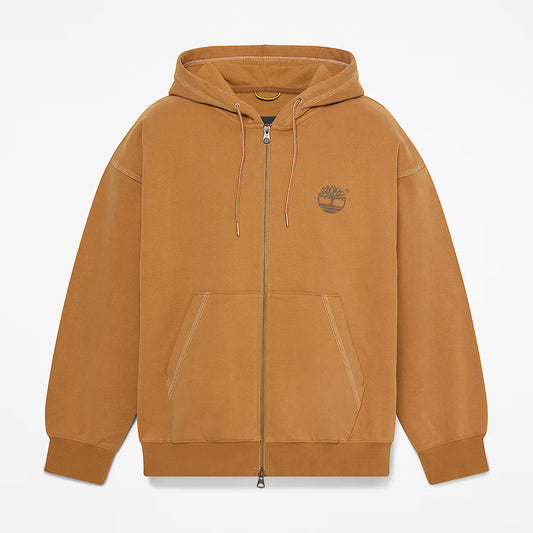 Timberland 0YHB0 Felpa con Cappuccio e Zip Intera Iconic da Uomo
