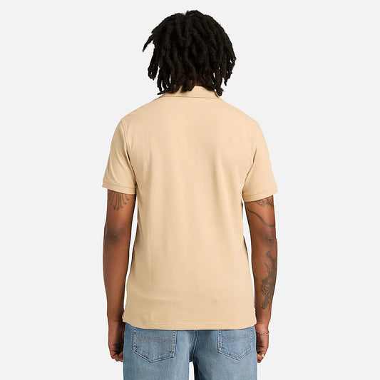 Timberland A6BX4 Polo Elasticizzata a Maniche Corte Millers River da Uomo