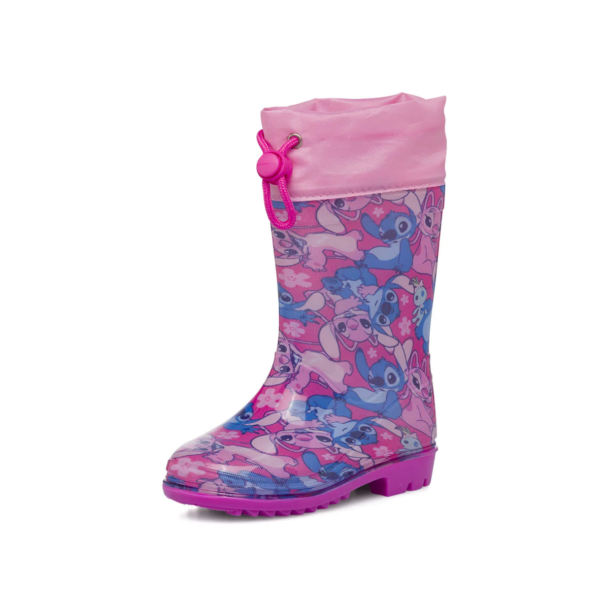 Walt Disney D6020172S Stivali da pioggia fucsia da Bambina Stitch