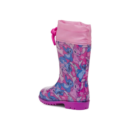 Walt Disney D6020172S Stivali da pioggia fucsia da Bambina Stitch