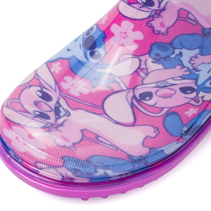Walt Disney D6020172S Stivali da pioggia fucsia da Bambina Stitch