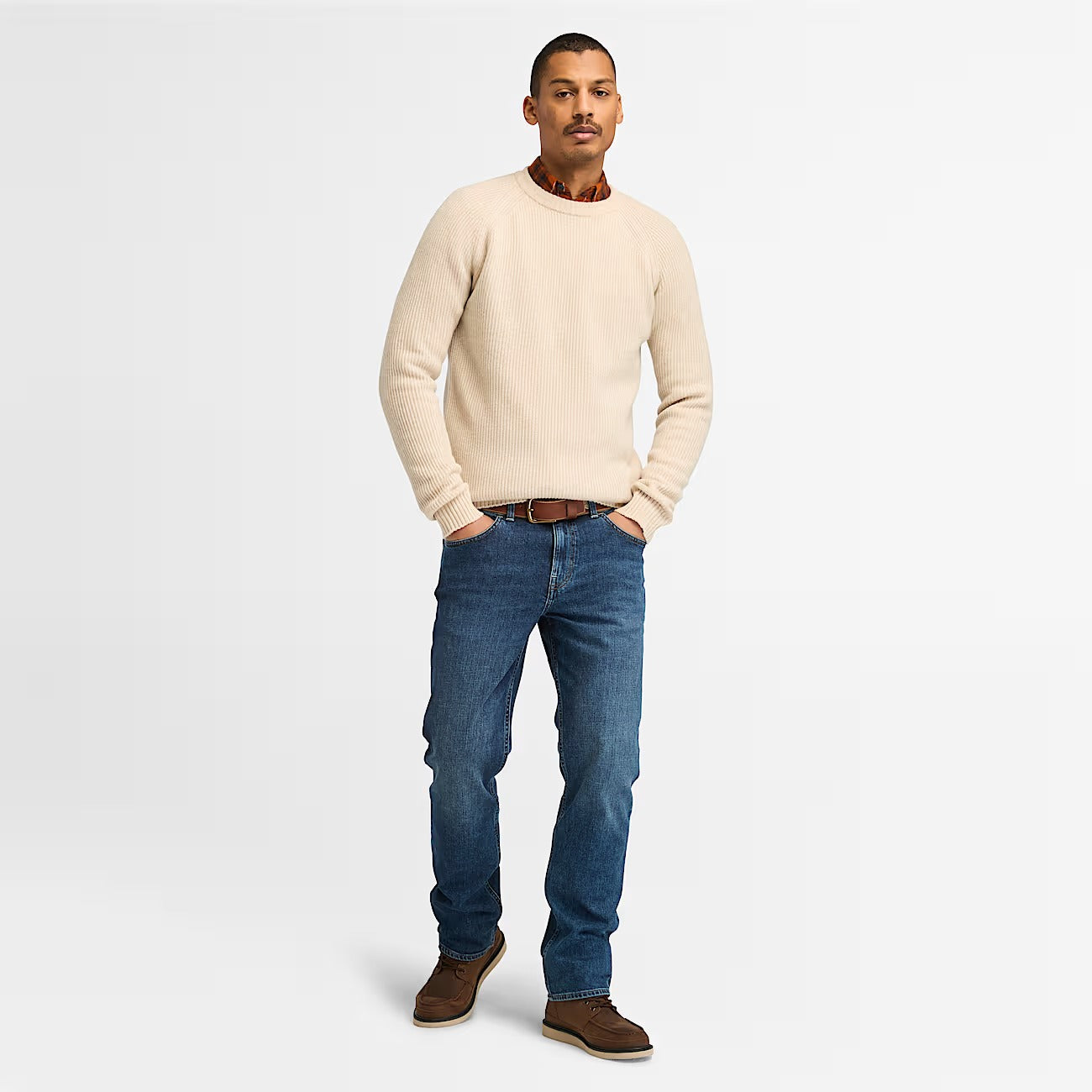 Timberland A62J3 Maglione con Maniche Raglan Phillips Brook da Uomo