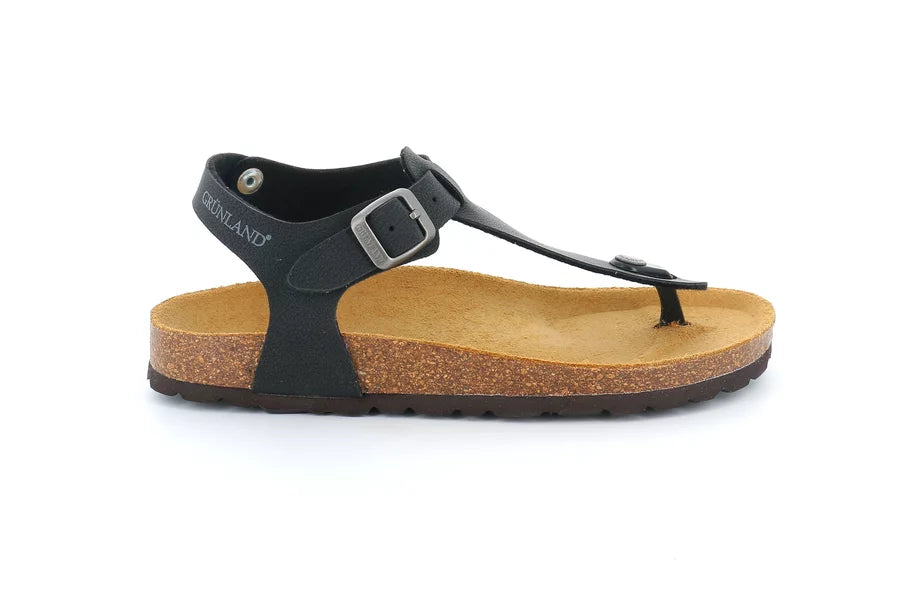 Grunland SB0215 SARA sandalo in sughero con fibbia