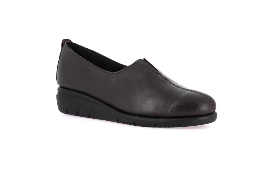 Grunland SC2540 Slip on comfort donna nero o bordò