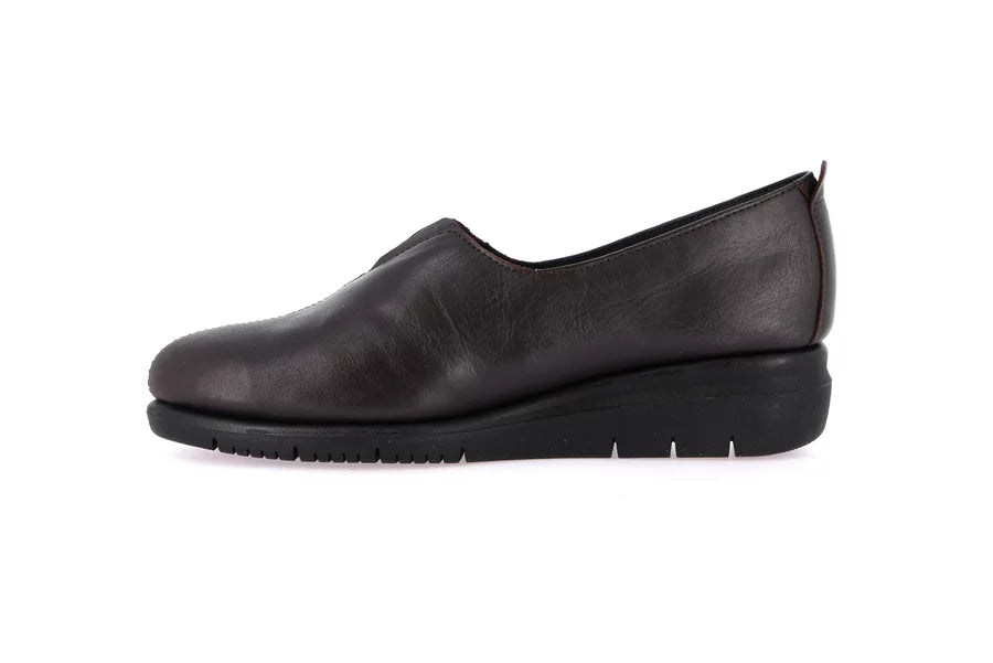 Grunland SC2540 Slip on comfort donna nero o bordò