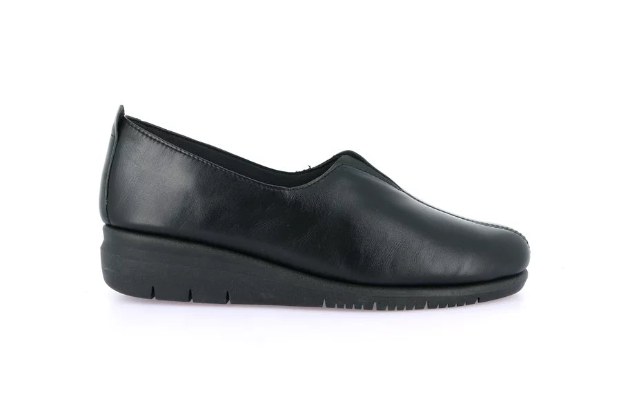 Grunland SC2540 Slip on comfort donna nero o bordò