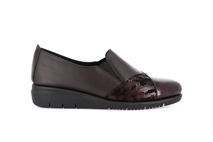 Grunland SC5565 Rysa Slip on comfort nero o bordò