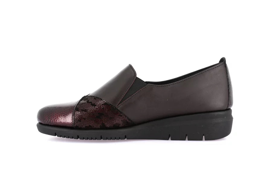 Grunland SC5565 Rysa Slip on comfort nero o bordò