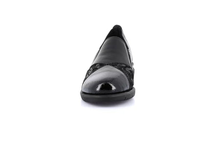 Grunland SC5565 Rysa Slip on comfort nero o bordò