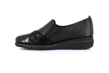 Grunland SC5565 Rysa Slip on comfort nero o bordò