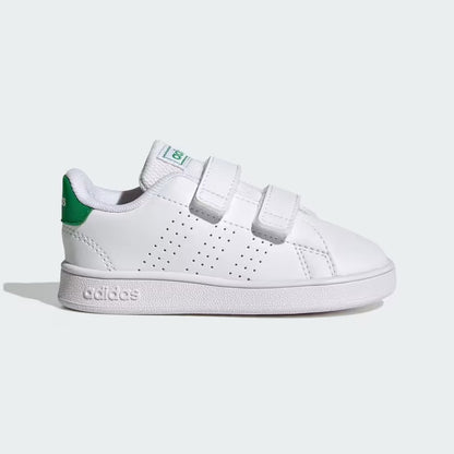 Adidas GW6500 Scarpe Advantage Lifestyle Court Due con chiusura a strappo Scarpe Advantage Lifestyle Court Due con chiusura a strappo