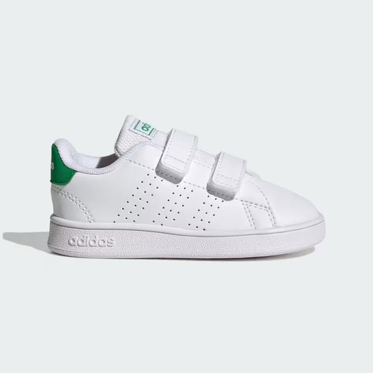 Adidas GW6500 Scarpe Advantage Lifestyle Court Due con chiusura a strappo Scarpe Advantage Lifestyle Court Due con chiusura a strappo