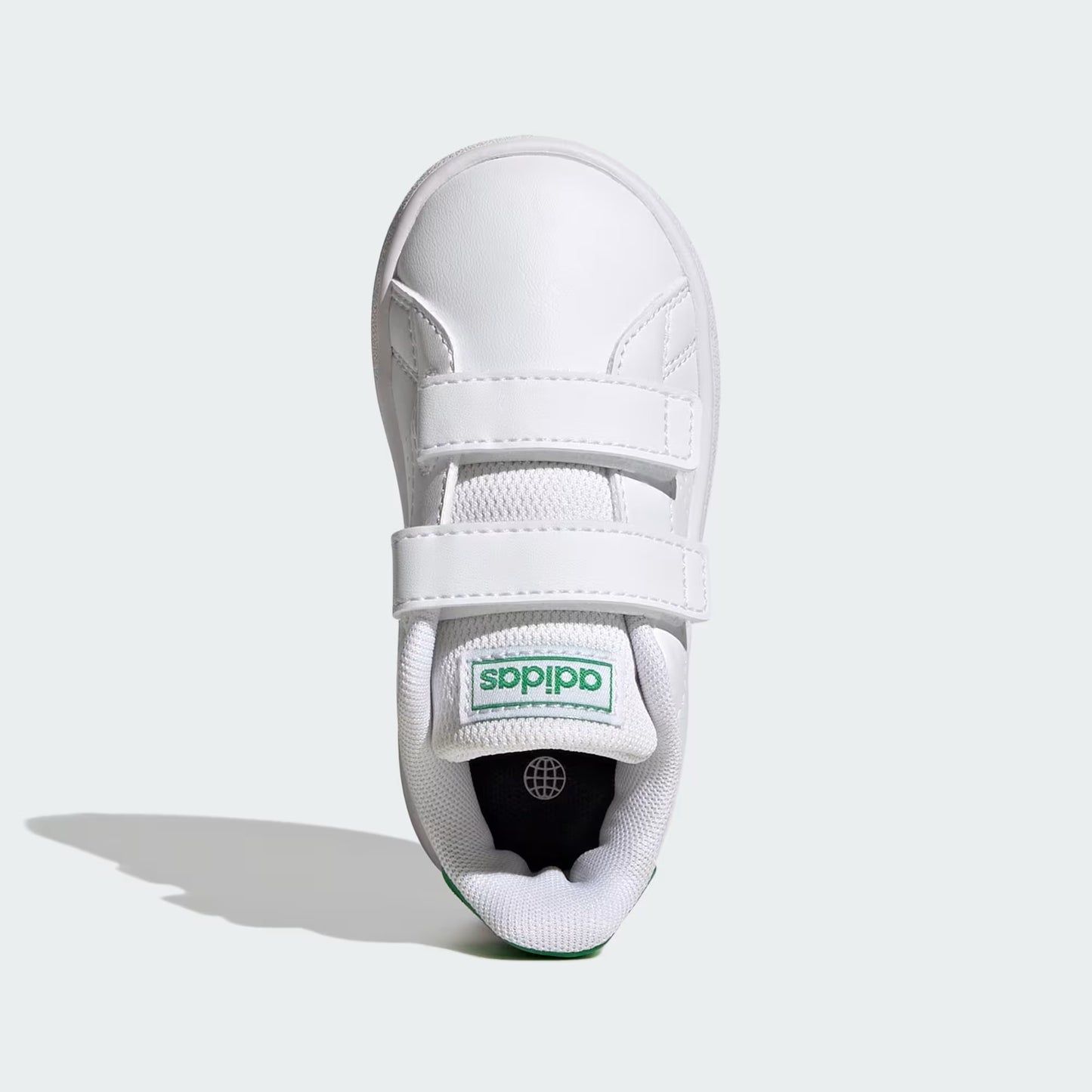 Adidas GW6500 Scarpe Advantage Lifestyle Court Due con chiusura a strappo Scarpe Advantage Lifestyle Court Due con chiusura a strappo