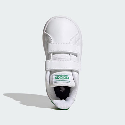 Adidas GW6500 Scarpe Advantage Lifestyle Court Due con chiusura a strappo Scarpe Advantage Lifestyle Court Due con chiusura a strappo