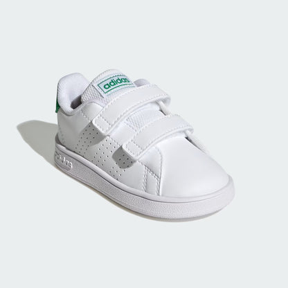 Adidas GW6500 Scarpe Advantage Lifestyle Court Due con chiusura a strappo Scarpe Advantage Lifestyle Court Due con chiusura a strappo