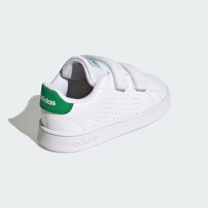 Adidas GW6500 Scarpe Advantage Lifestyle Court Due con chiusura a strappo Scarpe Advantage Lifestyle Court Due con chiusura a strappo
