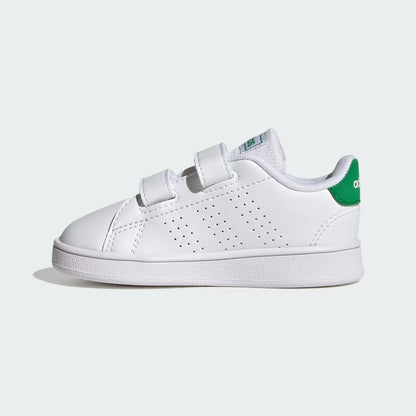 Adidas GW6500 Scarpe Advantage Lifestyle Court Due con chiusura a strappo Scarpe Advantage Lifestyle Court Due con chiusura a strappo