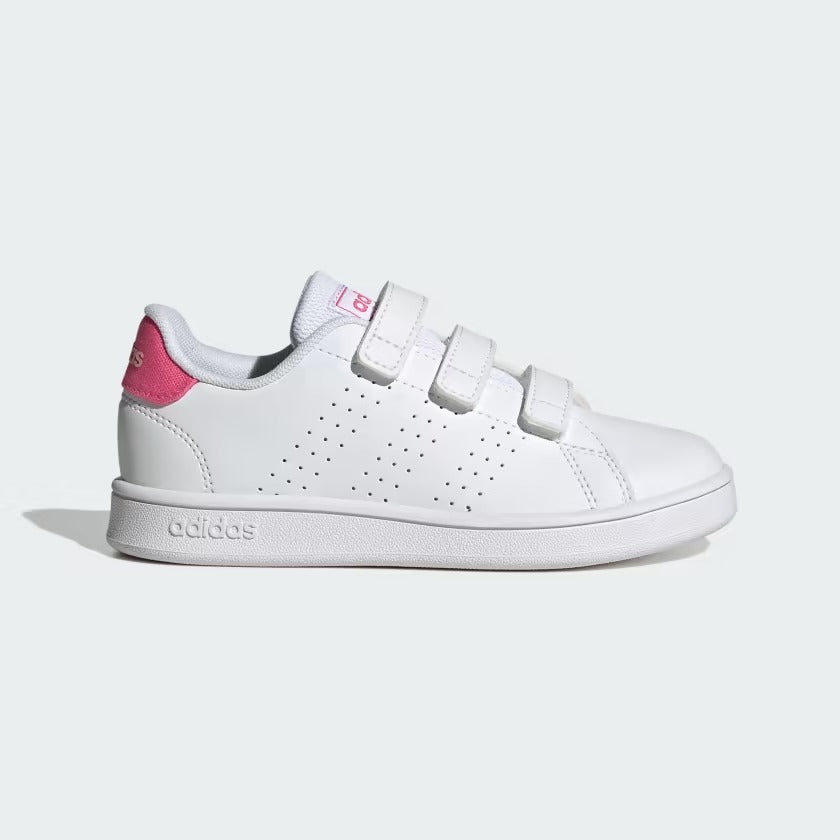 IG2521 Adidas advantage lifestyle court hook-and-loop Cloud White / Pulse Magenta / Wonder Quartz