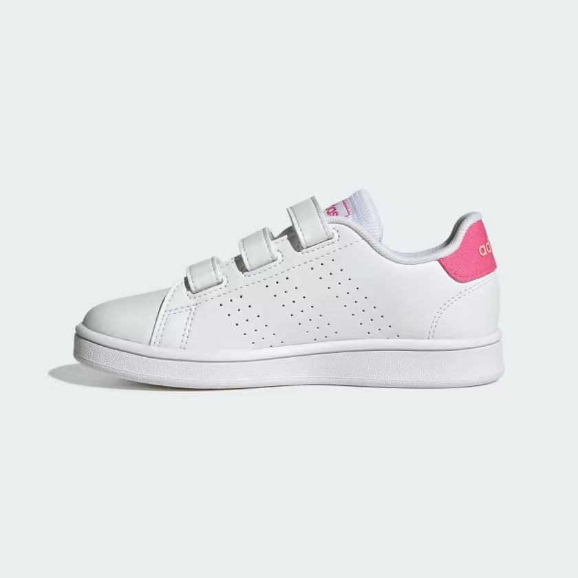 IG2521 Adidas advantage lifestyle court hook-and-loop Cloud White / Pulse Magenta / Wonder Quartz