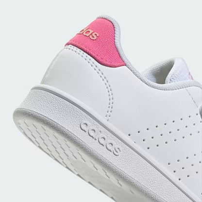 IG2521 Adidas advantage lifestyle court hook-and-loop Cloud White / Pulse Magenta / Wonder Quartz